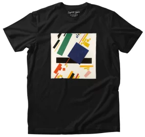 Koszulka z naszywką Kompozycja suprematystyczna Kazimir Severinovich Malevich