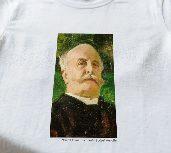 Koszulka z nadrukiem Portret Juliusza Kossaka Józef Mehoffer