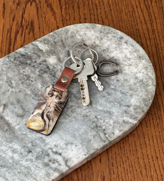 Brelok Wielki czerwony smok i niewiasta obleczona w słońce William Blake