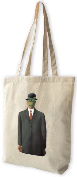 Torba bawełniana Syn człowieczy René Magritte
