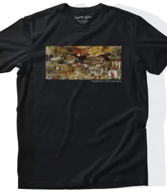 Koszulka z nadrukiem Triumf śmierci Pieter Bruegel starszy