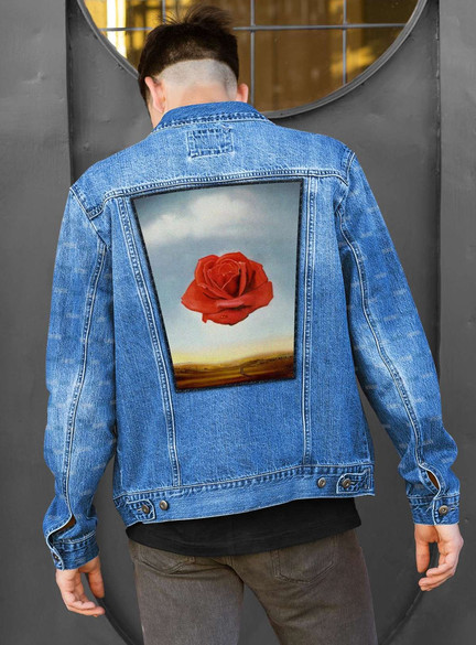 Ekran Róża medytacyjna Salvador Dali