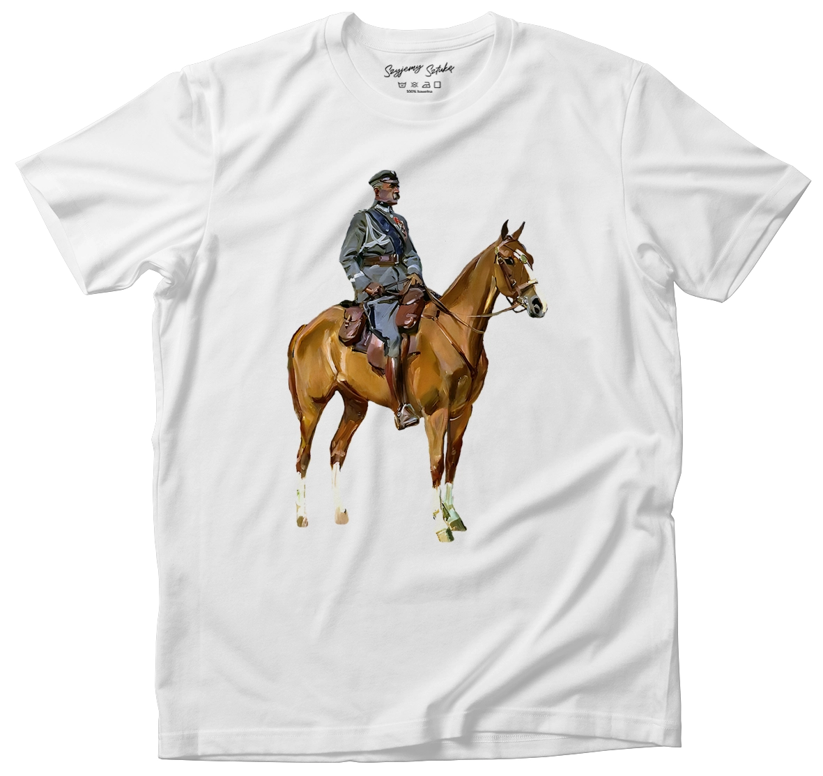 Koszulka ze sztuką Szyjemy Sztukę