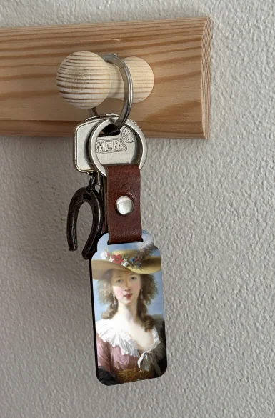 Brelok Autoportret w słomkowym kapeluszu Élisabeth Vigée-Lebrun