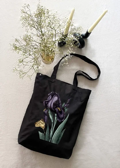 Torba bawełniana Irys szerokolistny Maria Sibylla Merian