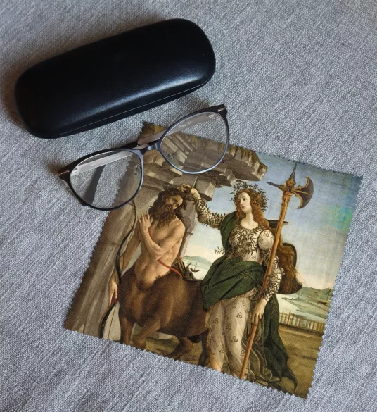 Ściereczka do okularów Pallas Atena i centaur Sandro Botticelli