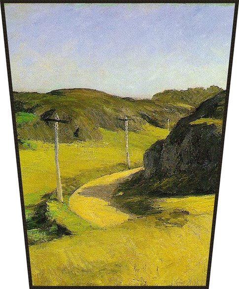 Ekran Droga w Maine Edward Hopper