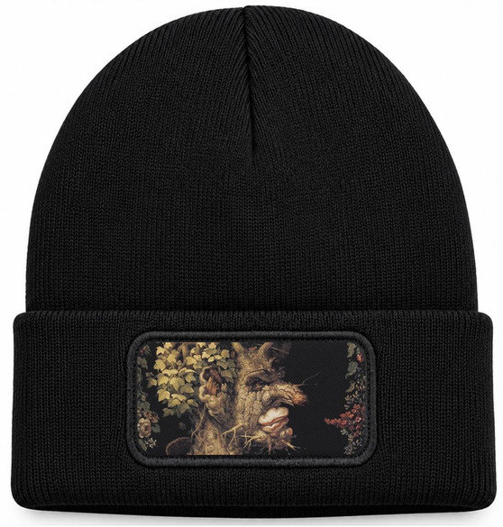 Czapka zimowa Zima Giuseppe Arcimboldo – czarna