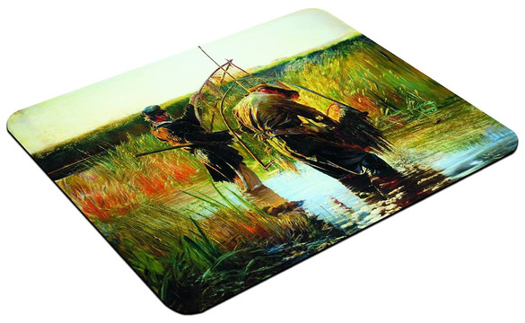 Podkładka Rybacy brodzący w wodzie Leon Wyczółkowski 60x40cm