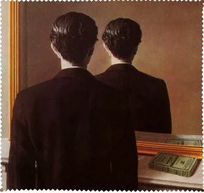 Ściereczka do okularów Nie reprodukować René Magritte