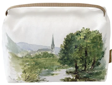 Kosmetyczka kuferek Pejzaż Anna Bilińska-Bohdanowiczowa