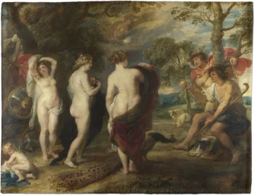 Podkładka na stół Sąd Parysa Peter Paul Rubens