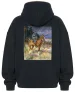 Bluza oversize Józef Piłsudski na Kasztance Wojciech Kossak