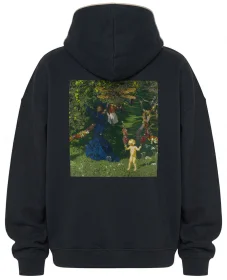 Bluza oversize Dziwny ogród Józef Mehoffer