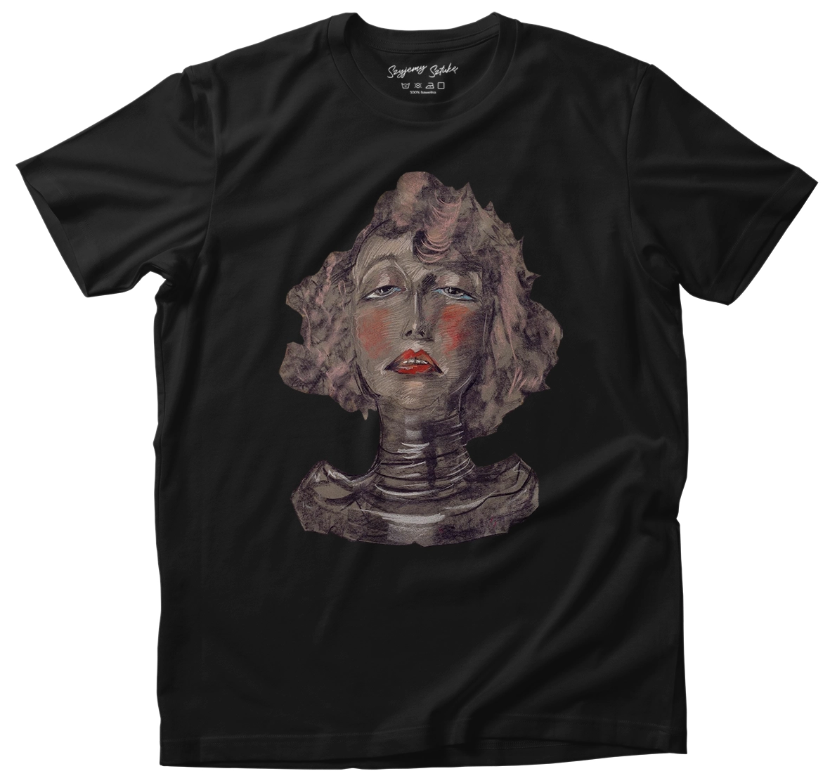 Koszulka ze sztuką Szyjemy Sztukę