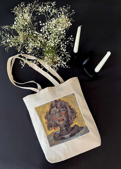 Torba z naszywką Portret Neny Stachurskiej Witkacy