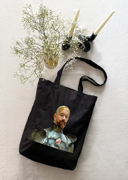 Torba bawełniana Autoportret w zbroi Jacek Malczewski