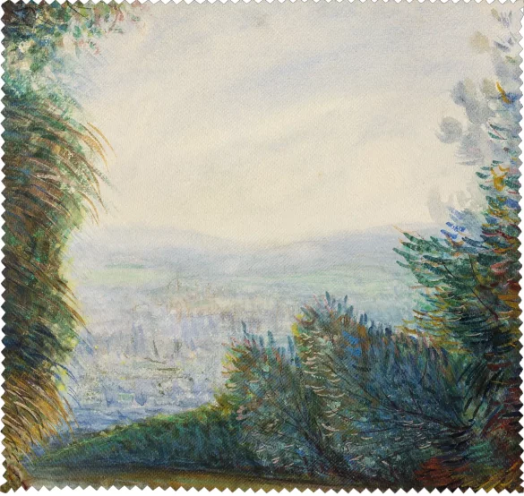 Ściereczka do okularów Dolina Auvers nad rzeką Oise Pierre-Auguste Renoir