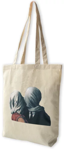 Torba bawełniana Kochankowie René Magritte