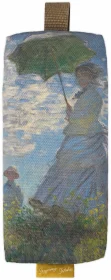 Piórnik szkolny prostokątny Kobieta z parasolem Claude Monet