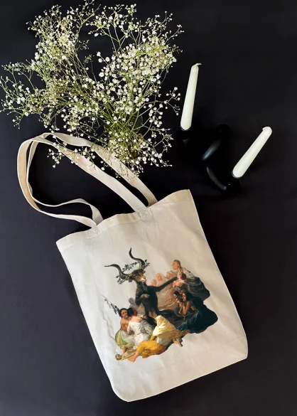 Torba bawełniana Sabat czarownic Francisco Goya