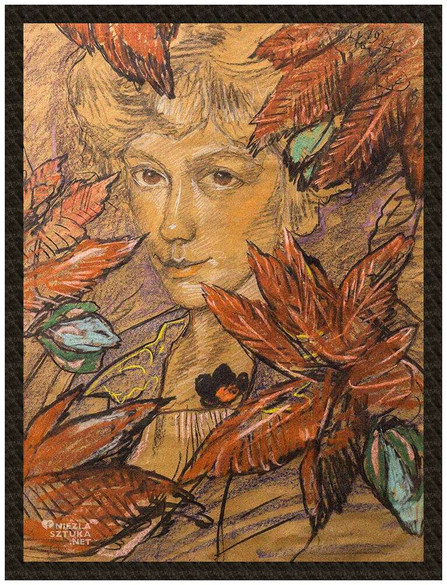 Naszywka Autoportret Witkacy