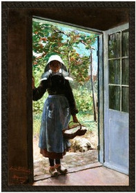 Naszywka Bretońska dziewczyna Anna Bilińska-Bohdanowiczowa