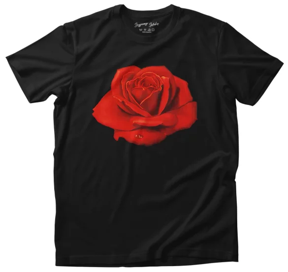 Koszulka Róża medytacyjna Salvador Dali