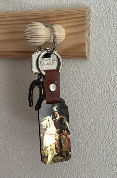 Brelok Ucieczka Henryka Walezego z Polski Artur Grottger