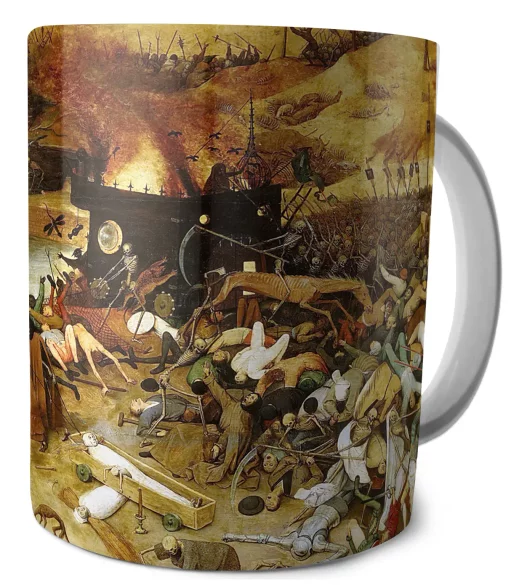 Kubek Triumf śmierci Pieter Bruegel starszy