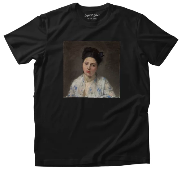 Koszulka z naszywką Młoda kobieta Berthe Morisot