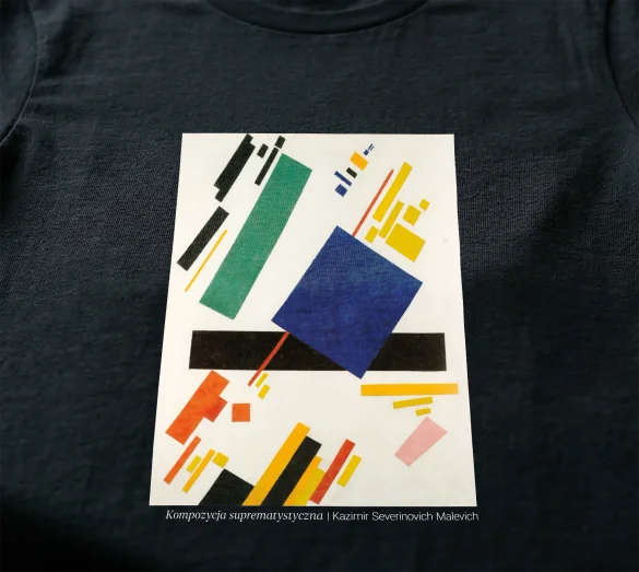 Bluzka damska Kompozycja suprematystyczna Kazimir Severinovich Malevich