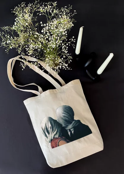 Torba bawełniana Kochankowie René Magritte