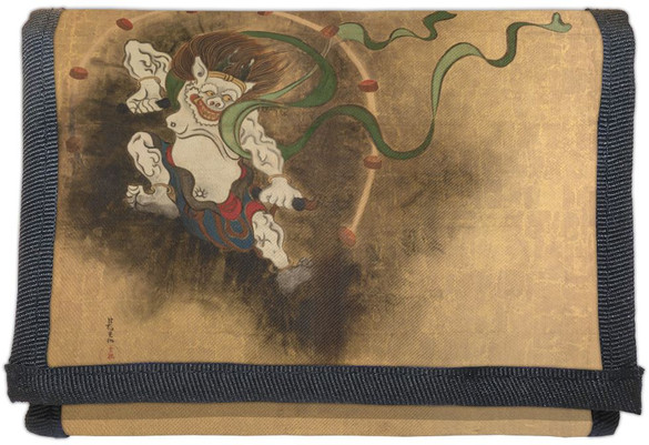 Portfel Bóg piorunów Ogata Korin