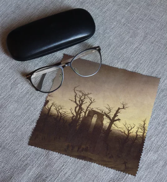 Ściereczka do okularów Opactwo w dębowym lesie Caspar David Friedrich