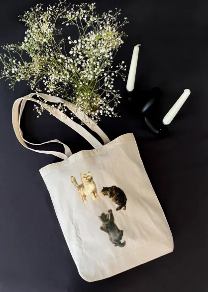 Torba bawełniana Koty William Henry Hamilton Trood