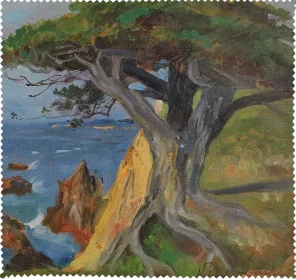 Ściereczka do okularów Pejzaż z Monterey Wojciech Kossak