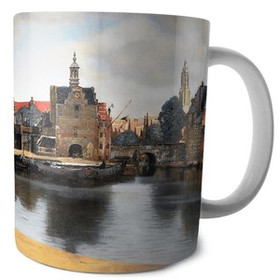 Kubek Widok Delft Jan Vermeer