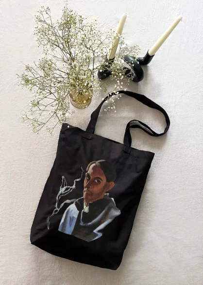 Torba bawełniana Autoportret - ostatni papieros skazańca Witkacy