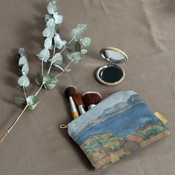 Kosmetyczka mini Zatoka Marsylii widziana z L​ ​Estaque​ 1885​ Paul Cezanne