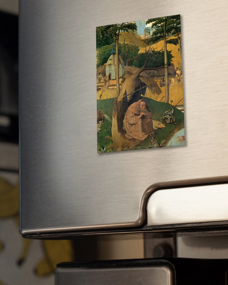 Magnes Kuszenie św. Antoniego Hieronim Bosch