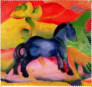 Ściereczka do okularów Mały niebieski koń Franz Marc