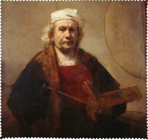 Ściereczka do okularów Autoportret z dwoma kołami Rembrandt