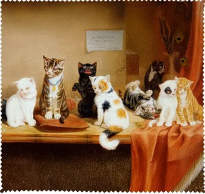 Ściereczka do okularów Prawa kobiet - spotkanie William Henry Hamilton Trood