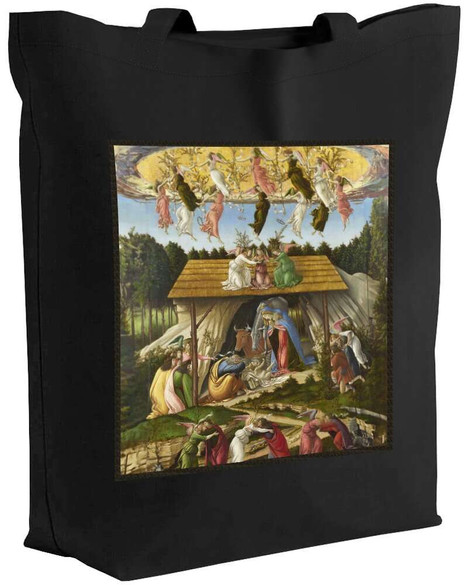 Torba z naszywką Mistyczne narodzenie Sandro Botticelli