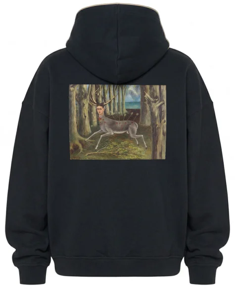 Bluza oversize Zraniony Jeleń Frida Kahlo