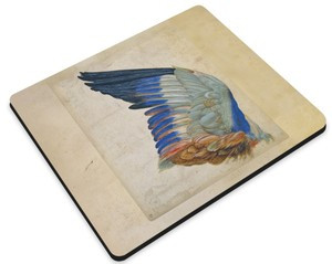 Podkładka Skrzydło niebieskiego walca, Kopia oryginału Albrechta Durera Hans Hoffmann 36x29cm
