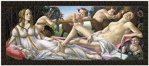 Naszywka Wenus i Mars Sandro Botticelli