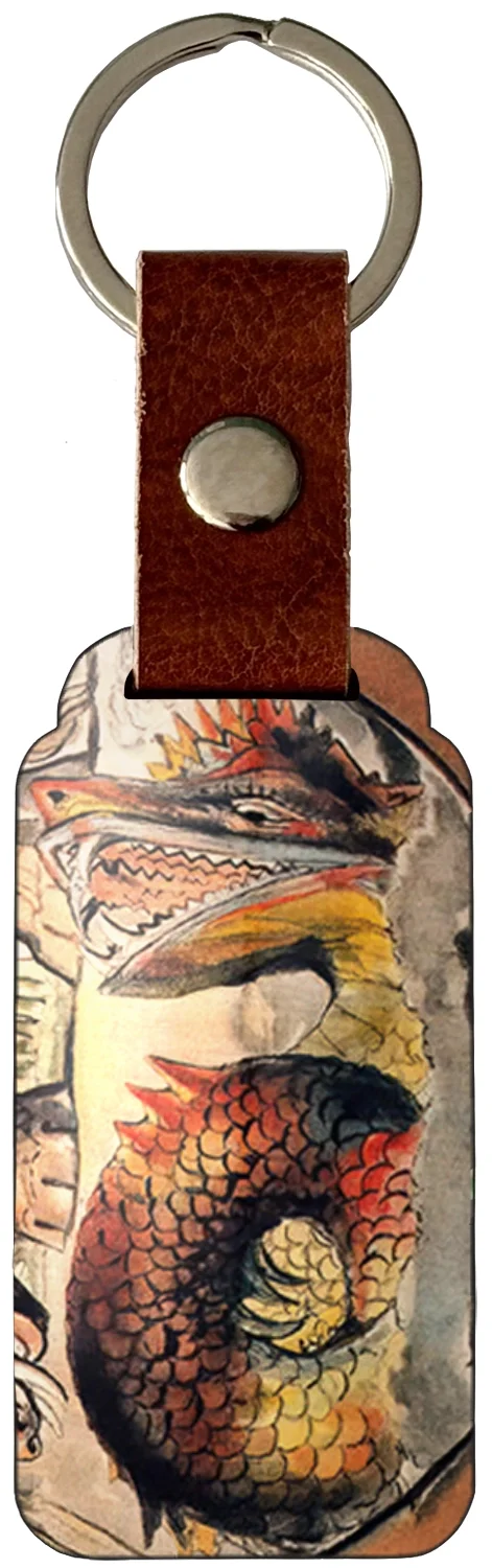 Brelok Behemoth i lewiatan William Blake