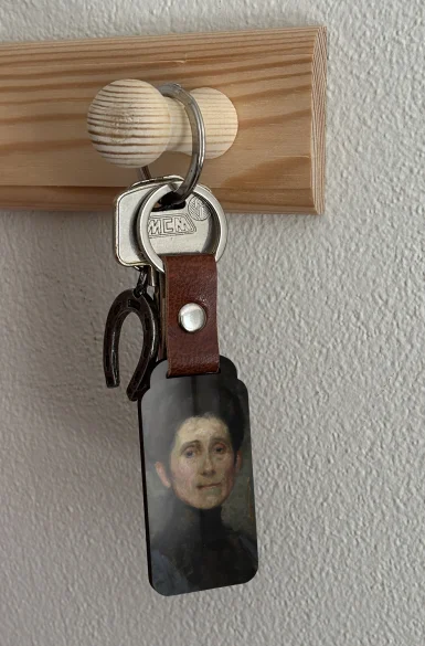 Brelok Self-portrait (1906) Olga Boznańska